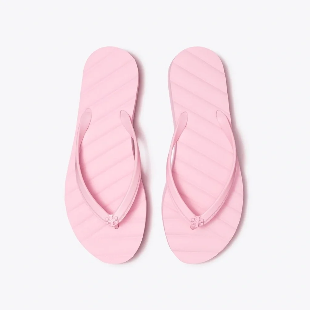 Tory Burch pink Flip-Flop Sandals